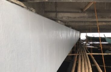 R10 Bridge2_After application of Epoxy guilder_Coping beam