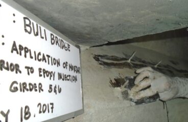 Buli Bridge_crack repair_epoxy mortar_epoxy injection_girder_retrofitting