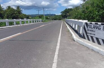 view of the malawag bridge bicol