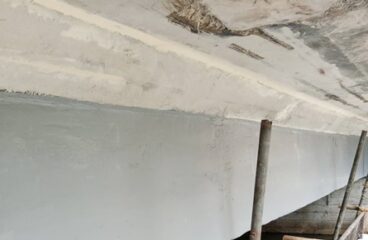 after application of protective coating on girder-claro m.recto bridge 2-rmbrci