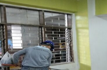 painting works-manpower-school
