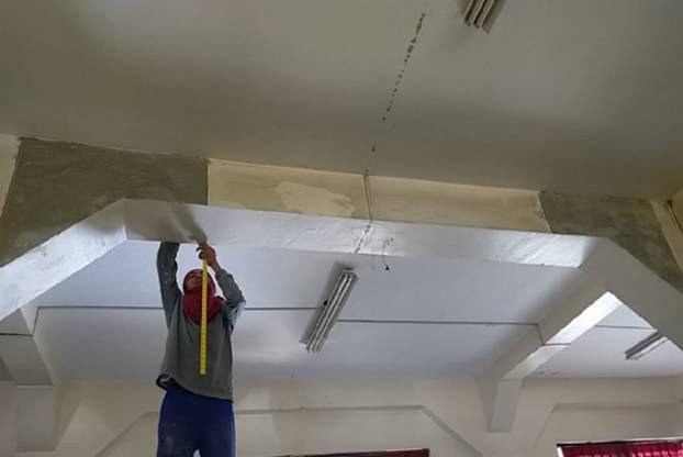 application of CFRP at CLARO M. RECTO HIGH SCHOOL